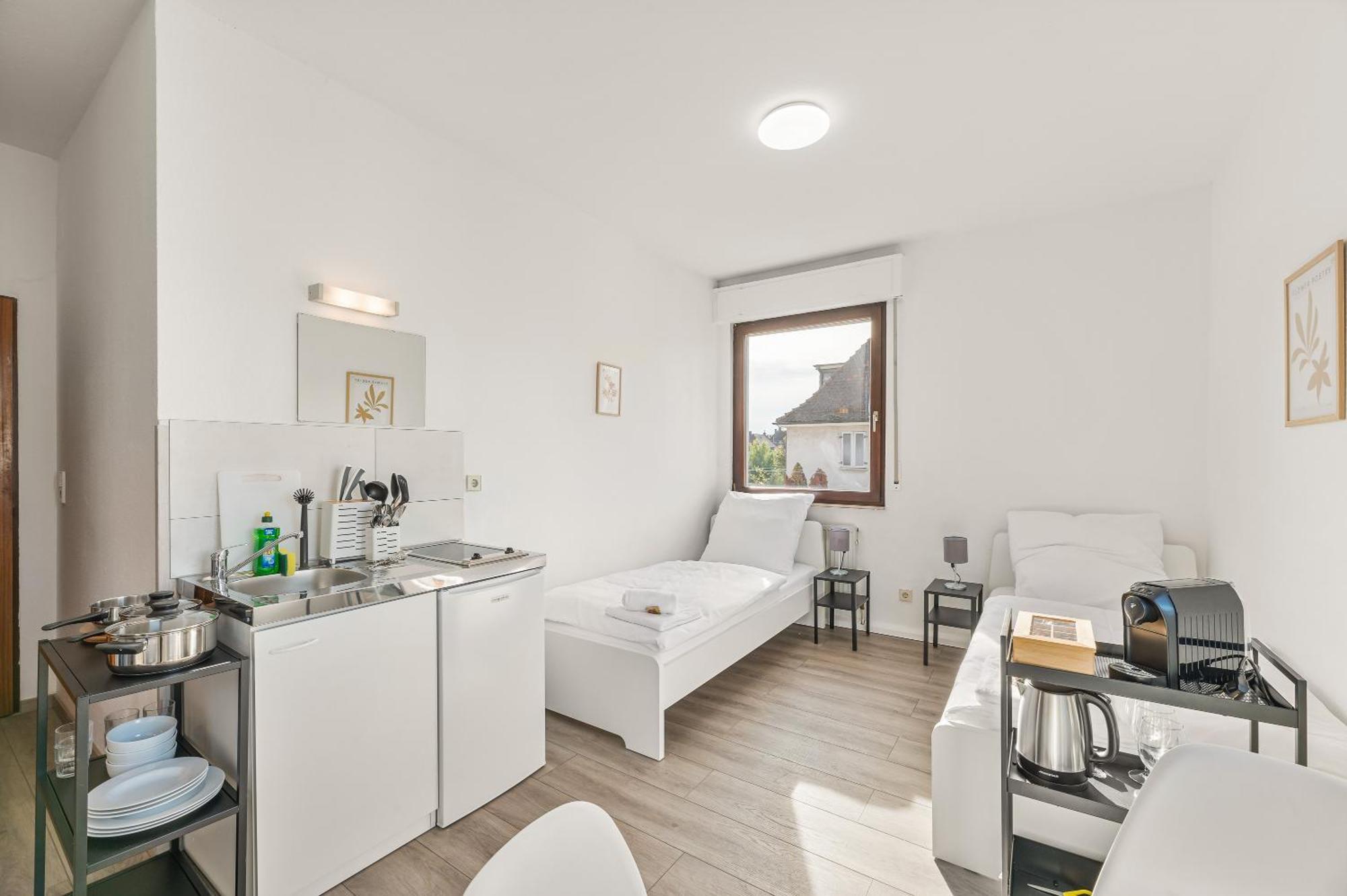 Home2Stay Apartmenthaus Heilbronn City Kitchen Parking Highspeed Wifi Washroom Extérieur photo