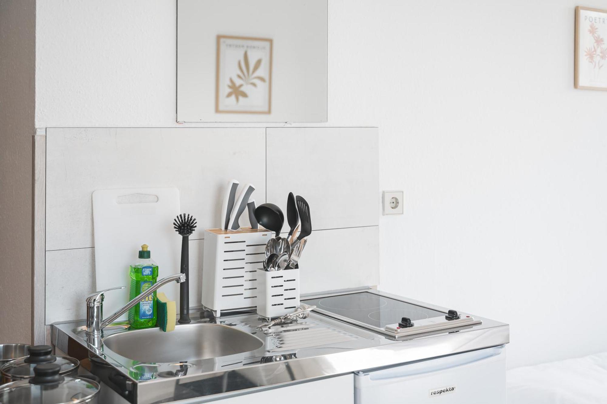 Home2Stay Apartmenthaus Heilbronn City Kitchen Parking Highspeed Wifi Washroom Extérieur photo